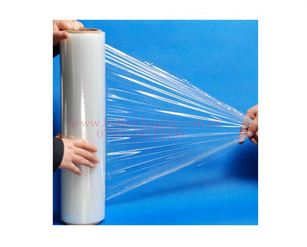 transparent wrapping stretch film rolls hand use wrap film ro