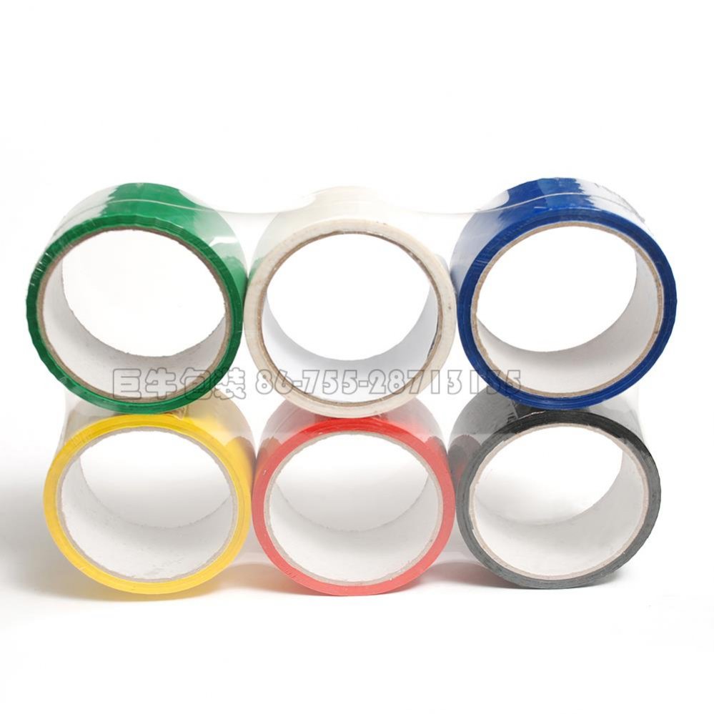 strong adhesive colorful custom BOPP packing tape