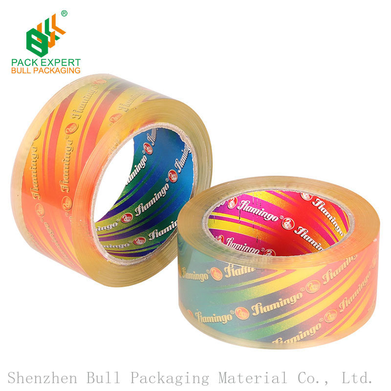 shenzhen bull tape 48mm adhesive tape CRYSTAL clear packaging