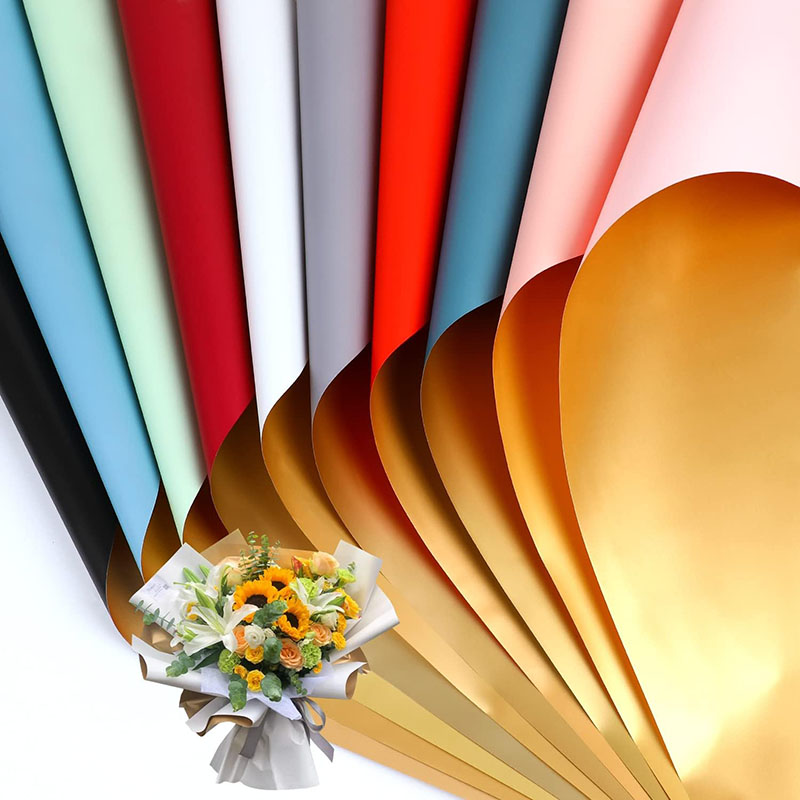 Floral Wrapping Film Paper