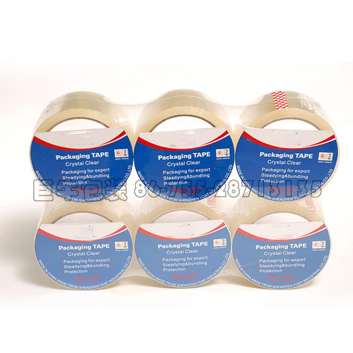 high quality supe clear bopp packing tape 