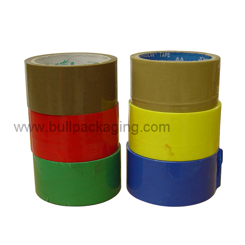 High quality adhesive tapes Packages sealing colorful Bopp packing tape 