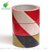 All over the world bull warning tape for marking people attention 