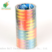 SHENZHEN BULL crystal bopp packaging adhesive tape 