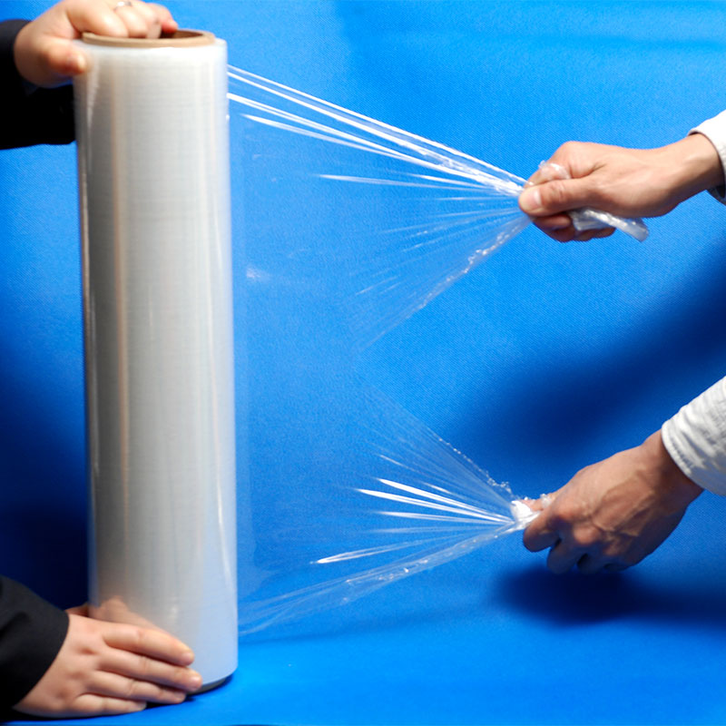 USA bull hand use stretch film for wrap goods 