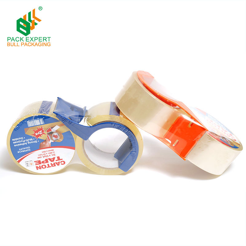 low noise  BOPP packing tape with dispenser
