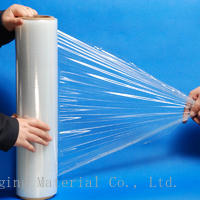 Bull packaging material Stretch Wrap Film Cast LLDPE Strech Film for Pallet 